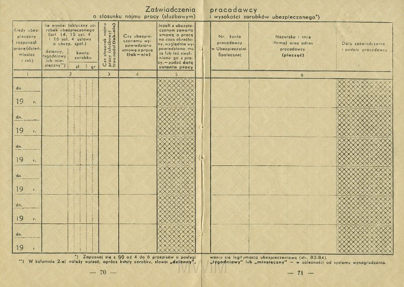 KKE 5431-38.jpg - Dok. Legitymacja ubezpieczeniowa. Legitymacja wydana przez Ubezpieczenia Społeczne w Wilnie dla Michała Katkowskiego (ur. w Taboryszkach), Wilno, 4 IV 1936 r.